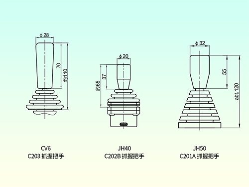 操縱桿選型——把手篇(圖1)